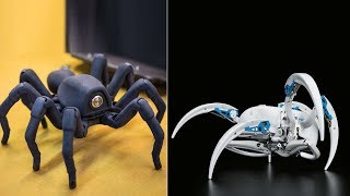 4 Amazing Spider Robots You Must Wish To Have [upl. by Atsyrc]