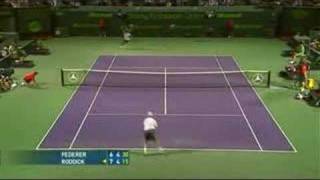 Miami 08 QF Federer vs Roddick Pt2 [upl. by Montana]