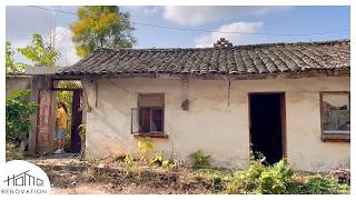 Después de discutir con su esposa reparó la casa abandonada y vivió solo en el bosque salvaje [upl. by Red]