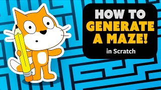 Simple Maze Generation  Scratch Tutorial [upl. by Virgie]