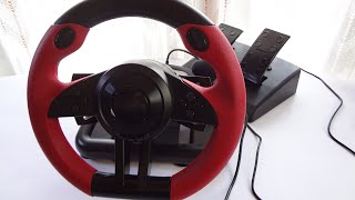 Speedlink Trailblazer Racing Wheel PS4 PC Review [upl. by Older563]