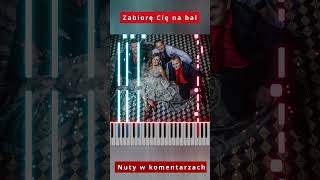 MIG  Zabiorę Cię na bal 🎹 Piano Tutorial 🔥 Nuty shorts [upl. by Lewin346]