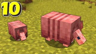 10 FACTS TRICKS AND HACKS about ARMADILLO in Minecraft [upl. by Retniw234]