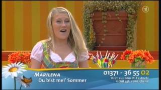 HQ  Marilena  Du bist mei Sommer  28072013  Immer wieder Sonntags [upl. by Atinit680]