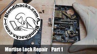 Antique Lock Repair  Part 1 of 4 [upl. by Netaf703]