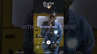 Patoranking  Abule Lyrics lyricstrybe afrobeats [upl. by Cassil]