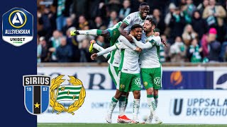 IK Sirius  Hammarby IF 03  Höjdpunkter [upl. by Holladay466]