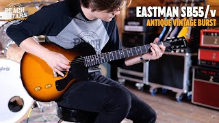 No TalkingJust Tones  Eastman SB55v  Antique Vintage Burst [upl. by Kelsi276]