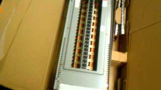 Cutler Hammer 225A 42 circuit single phase panelboard PRL1A3225X42CS [upl. by Nhabois223]