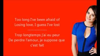 Glee  Defying Gravity 5x12  Paroles amp Traduction [upl. by Yecaw]