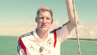 Bastian Schweinsteiger quotdann können wir weit kommenquot  FIFA Weltmeisterschaft 2014 in Brasilien [upl. by Stochmal]