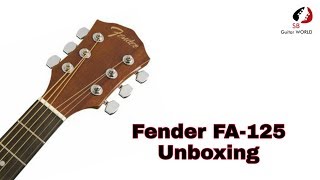 Fender FA 125 Unboxing [upl. by Emanuela]