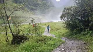 Gigantic waterfall in Tawang Jang Waterfall [upl. by Enohsal]