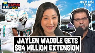 Mina Kimes on Jaylen Waddle amp Tua Contract Situations  The Dan Le Batard Show with Stugotz [upl. by Anaugahs691]