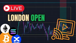 LONDON OPEN  LIVE STREAM  LIVE TRADING  BITCOIN  2024 [upl. by Greeley]