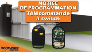 Programmer une télécommande à switch [upl. by Rowe847]