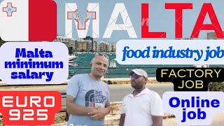 India se Malta food industry job how to find job in Malta 🇲🇹 vijay Malta 🔥 [upl. by Eiramac]