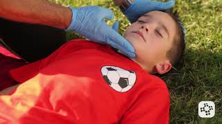 Child CPR  Lay Rescuer [upl. by Deaner]