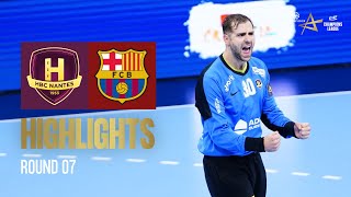 HBC Nantes 🆚 Barca  Round 7  Machineseeker EHF Champions League 202425 [upl. by Ecraep]