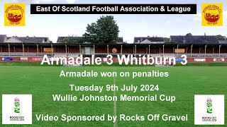 Armadale v Whitburn friendly 972024 [upl. by Shererd]