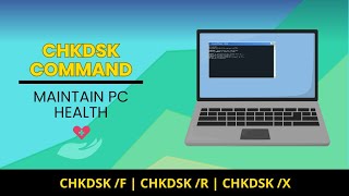 CHKDSK  Repair Errors Bugs Fix Sectors  Optimize PC  Tutorial for quick fix [upl. by Lerim]