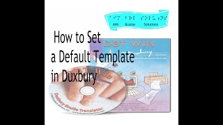 Lesson 3  How to Set a default template and create running heads [upl. by Annerb36]