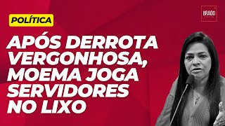 APÓS DERROTA VERGONHOSA MOEMA JOGA SERVIDORES NO LIXO [upl. by Karlene]