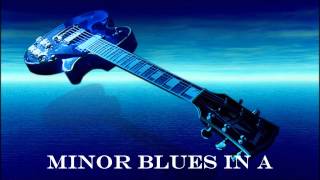 Blues in A minor Backing Track [upl. by Graham713]