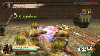 Dynasty Warriors 3  Surprise Attack on Liu Biao Wu Forces  Zhang Liao [upl. by Eseeryt]