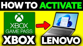 How To Activate XBOX Game Pass on Lenovo Laptop 2024  Step by Step [upl. by Adihaj]