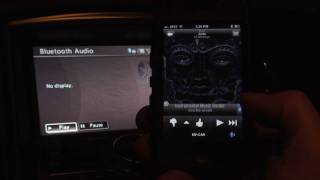 2010 Infiniti EX35 iPhone Streaming Bluetooth [upl. by Friedly522]