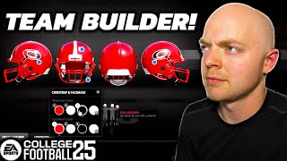 WHAT WILL TEAM BUILDER BE LIKE IN EA SPORTS COLLEGE FOOTBALL 25 [upl. by Teyut]