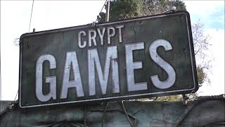 Crypt Games arcade tour  Alton Towers [upl. by Oirasec]