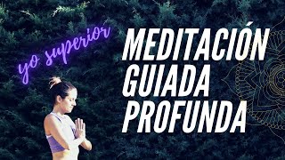 MEDITACIÓN GUIADA PROFUNDA para conectar con mi YO SUPERIOR 🙌 Sat Nam [upl. by Znieh]