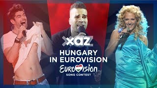 🇭🇺 Hungary in Eurovision  Top 8 20112018 [upl. by Oivalf]