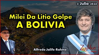 Jalife  Milei Da LitioGolpe A Bolivia [upl. by Siward]