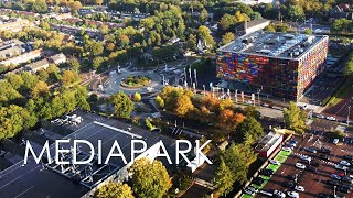 Hilversum Media Park 🇳🇱 — Aerial 4K [upl. by Amsden238]