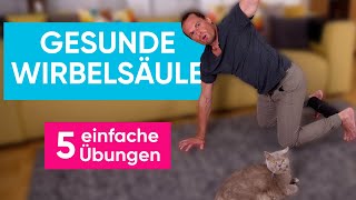 Core Training für eine gesunde Wirbelsäule Fünf effektive Übungen für Zuhause [upl. by Brana]