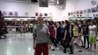 Heather Morris at Performing Arts Dance Academy Somebody to Love [upl. by Tobe526]