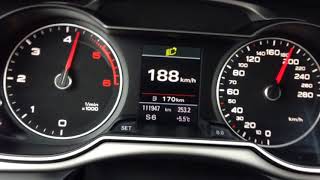 Audi A4 B8 20TDI 143KM Multitronic 0200KMH Acceleration German Autobahn [upl. by Arinaj]