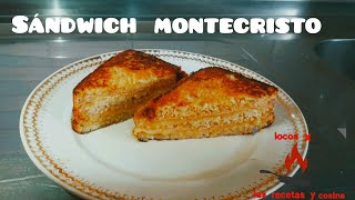 como hacer sándwich montecristo [upl. by Leuqcar]