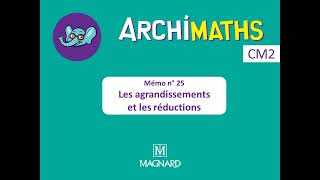 Les agrandissements et les réductions [upl. by Moth]