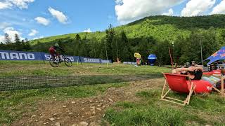 UCI Downhill World Cup BielskoBiała \ Szczyrk  Day 1  RAW [upl. by Oloap526]