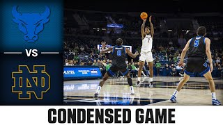 Buffalo vs Notre Dame Condensed Game  202425 ACC Men’s Basketball [upl. by Nyladam692]