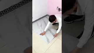 floor covering sheets for home  pvc floor mat  vinyl flooring installation [upl. by Yrol]