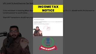 Maximum UPI Transactions To Avoid Income Tax Notice shorts [upl. by Mulderig732]