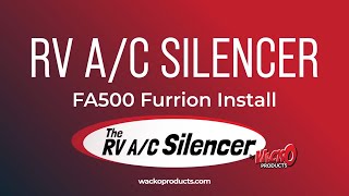 Reduce The Noise Of Your RVs Furrion Air Conditioner With This Simple To Install Device [upl. by Leitnahs]