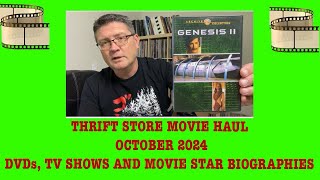 OCTOBER THRIFT STORE MOVIE HAUL [upl. by Acirema]