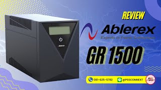 Review UPS Ablerex GR1500 [upl. by Sukey]