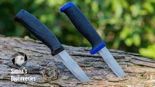 Mora Companion Black vs Hultafors Craftsmans Knife Polskie Napisy [upl. by Albertine]